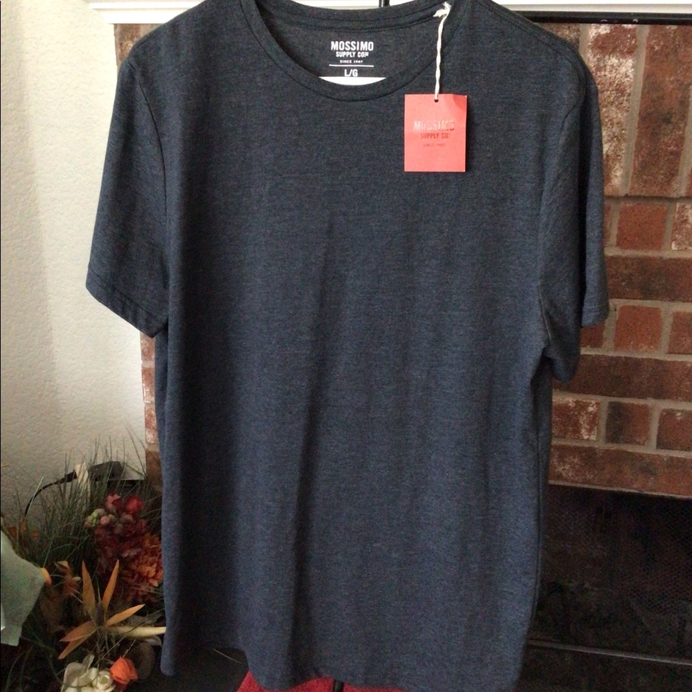 NWT Men’s casual t-shirt by Massimo Supply Co. size Large, Charcoal